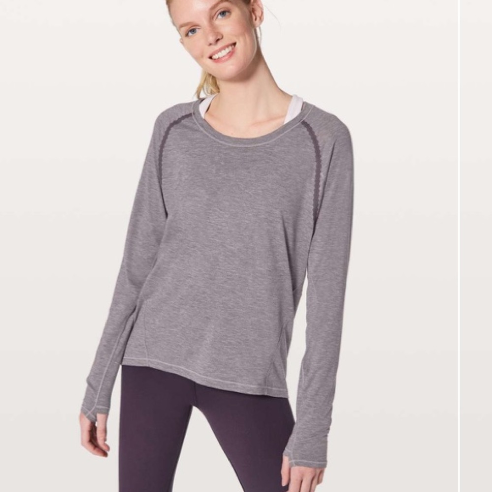 NWT Lululemon Stop Drop and Squat Long Sleeve